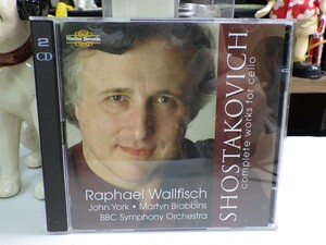 緑2｜★2CD ★Shostakovich: Cpte Cello Works｜Raphael Wallfisch　ウォルフィッシュ　ショスタコーヴィチ