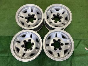 ランクル70系純正ホイール4本セット　15×7J -20 139.7 6穴