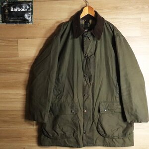 %1J/Y6.11-2　イギリス製　Barbour　バブアー　BORDER　ボーダー　オイルドジャケット　ハンティングジャケット　イギリス古着