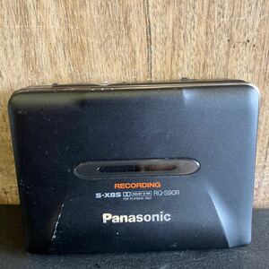 Panasonic ポータブルカセットプレーヤー 本体のみ パナソニック カセットウォークマン RQ-S90R WALKMAN レコーダー 電化製品 カセット