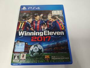 【240521-2】 PlayStation4 / PS4 / プレステ4 Winning Eleven 2017 / ウイニングイレブン 2017