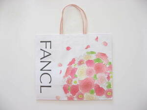 限定品　紙袋　ショップバッグ　FANCL　35周年　バラ　薔薇　ばら　お花　ファンケル　非売品
