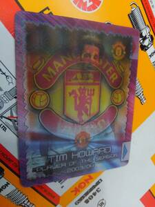 】Topps Premier Stars】№146 ManchesterUnited●チームロゴ→Ruud Van Nistelrooy→Tim Howard