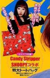 Zipper 2012年5月号付録★CANDY STRIPPER×SNOOPY ビッグサイズ トート