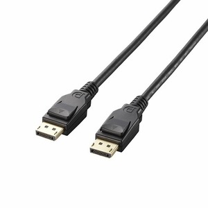 まとめ得 エレコム DisplayPort(TM)ケーブル 1.5m ブラック CAC-DP1215BK x [2個] /l