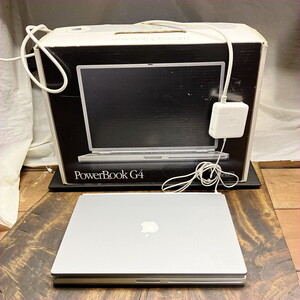 ★Apple PowerBook ★G4 ★★Ivory (DVI)★実働品★箱付き★Titanium★15.2インチ☆bzaif★PCN1011800★510