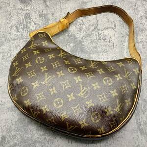 【美品】ルイヴィトン LOUIS VUITTON クロワッサン MM ショルダーバッグ M51512 レディース ハンドバッグ バック レザー