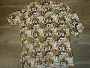 Munsingwear ビスコース レーヨン アロハシャツ　ハワイhawaiian shirt aloha