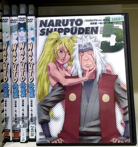 A61G NARUTO ナルト 疾風伝 過去篇 木ノ葉の軌跡 全5巻セット レンタル落ち