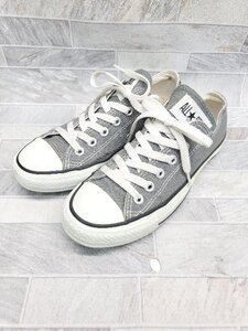 ◇ Θ CONVERSE コンバース キャンバス オールスター 1C989 スニーカー シューズ サイズ23.5 グレー レディース P