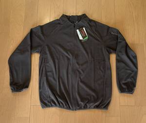 新品5077　フルZIP　ポーラテックPOWER DRYミドルレイヤー　立体裁断縫製　Lサイズ 　グレー