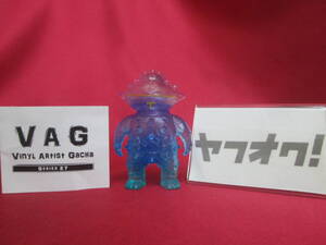 VAG　シリーズ27　SERIES27　VINYL　ARTIST　GACHA　メディコムトイ　ガチャ　ソフビ　フィギュア　TOKY　ともだち初号機　クリア