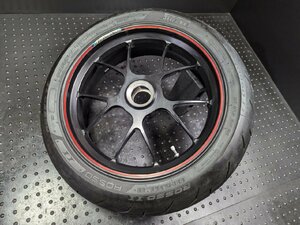 ■ドゥカティ スーパーバイク 1098S マルケジーニ アルミ 鍛造 リアホイール 17×6.00 2008年式 検索 DUCATI 848 1198 [R060904]