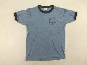 古着 18845 Mサイズ 半袖 Tシャツ USA コットン ビンテージ オリジナル vintage 60 70 80 90 トリム リンガー