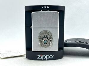 未使用 ZIPPO ジッポー 1999年 ニューサウスウエスト インディアン ドリームキャッチャー ターコイズ ライター