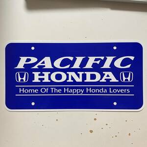 PACIFIC HONDA ハワイ パシフィック ホンダ 本田 ナンバー インナープレート HILIFE UDOWN IN4MATION 808ALLDAY USDM HDM