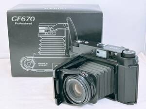 Fujifilm 富士フィルム GF670 ブラック 中判フィルムカメラ #259