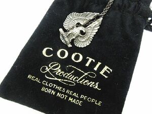 ■ COOTIE クーティー シルバー 925 ネックレス イーグル ルード系 ストリート系 メンズ アクセサリー 保存袋付き