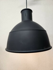 MUUTO　ムート　UNFOLD PENDANT LAMP　アンフォルドペンダントランプ　ブラック　シリコン製⑦電球なし