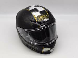 SHOEI ショウエイ Z-7 TERMINUS ゼット-セブン ターミナス Z7 BLACK/GOLD マットカラーフルフェイスヘルメット XLサイズ