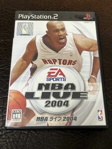 ★ 送料無料 PS2 バスケゲーム ★ NBA LIVE 2004 動作確認済 説明書付き ★