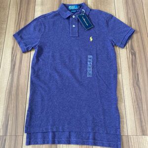 新品 90s POLO by RALPH LAUREN ポロ ラルフローレン ポロシャツ 半袖 ポニーロゴ 定番 デッドストック サイズXS 玉mc1520