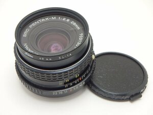 ★ハローカメラ★1円スタート 3744 PENTAX-M28mmF2.8（清掃済み　整備済み）ペンタックス 動作品 即決有り