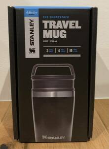 新品 未使用品 スタンレー STANLEY TRAVEL MUG トラベルマグ ブラック 黒 236ML ８OZ