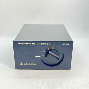 audio technica MC昇圧トランス AT-650/AT650 オーディオテクニカ MCカートリッジ用トランスフォーマー