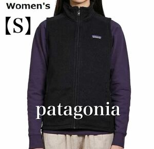 patagonia パタゴニア ベターセーター ベスト ジップベスト ジップアップ 黒 レディース S