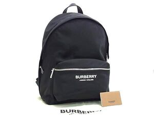 ■新品■未使用■ BURBERRY バーバリー ナイロン リュックサック バックパック メンズ レディース ブラック系 FF2876