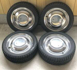 希少　新品同様 165/55R14 国産BRIDGESTONE (ブリヂストン) スタッドレス 2021年製 4本SET コペン 1.4×4.5J