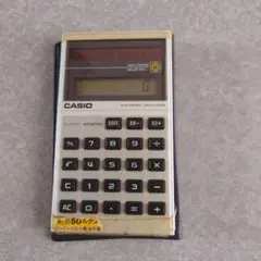 CASIO ソーラー電卓 SL-804 ビンテージ品