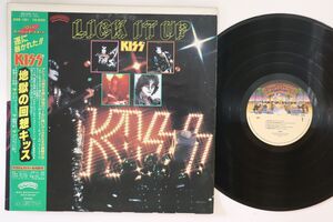 LP Kiss 地獄の回想 Lick It Up 28S181 CASABLANCA /00260