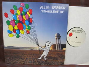 L#1910◆12inch◆ Alle Farben Tempelhof EP　 Kallias / KAL013　Electronic TECH HOUSE