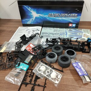 1円スタート！　タミヤ　F104　PROII 　1/10 電動RCレーシングカー TAMIYA　　パーツ欠品可能性あり