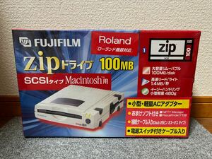 希少 新品未開封 FUJIFILM 富士フィルム zipドライブ 100MB SCSIタイプ Macintosh ZIP-EXT-2S