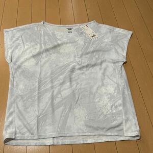 新品未使用　UNIQLO ユニクロ　MEGURU YAMAGUCHI ドライEXプリントクルーネックT