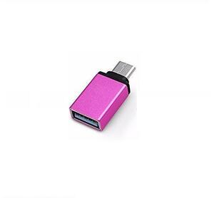 【送料無料】USB Type C 変換アダプタ USB-C 3.1 & USB 3.0 変換アダプタ Type-Cアダプタ 変換コネクタ USB Type-C☆ローズ