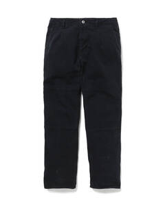 ほぼ新品 24AW NN-P4520 nonnative WORKER TROUSERS COTTON OXFORD SULFUR DYE BLACK SIZE 1