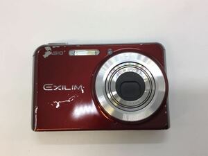 07933 【動作品】 CASIO カシオ EXILIM EX-S880 コンパクトデジタルカメラ レッド