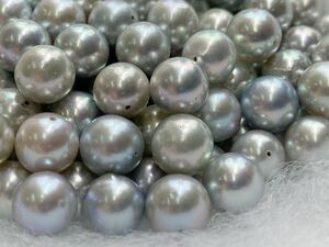 【 本真珠 】 アコヤ 真珠 パール pearl 8.0mm〜8.5mm 約120g 600ct 大量 まとめ売り ジュエリー jewelry accessory parts 裸石 宝石 204