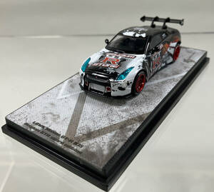 1/64 LBWK Nissan GT-R R35 Belgium GTR Store Edition KJ Miniatures