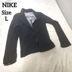 【オシャレ☆かわいい☆NIKE】黒　長袖ジャケット　サイズL