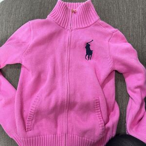 RALPH LAUREN Ralph Lauren POLO ラルフローレン キッズ カーディガン ジップアップ ニット