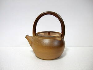 【 未使用 】 備前 吉延豊丘 造 ボウフラ 保富良 / 茶器 急須 茶道具