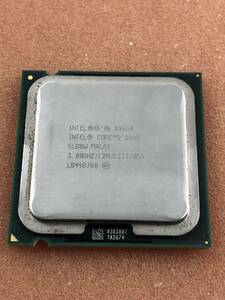 【中古パーツ】複数購入可 CPU Intel Core 2 Quad Q9650 3.0GHz SLB8W Socket LGA775 4コア 動作品 パソコン本体用