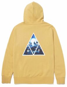 HUF Lupus Noctem Pullover Hoodie Camel M パーカー