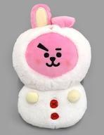 中古ぬいぐるみ COOKY(ジョングク/雪だるま) ウィンターぬいぐるみ 「BT21」