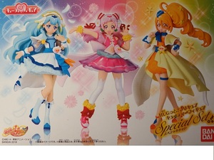 バンダイ　キューティフィギュア「ＨＵＧっとプリキュア」　全３種スペシャルセット　中箱未開封品です　